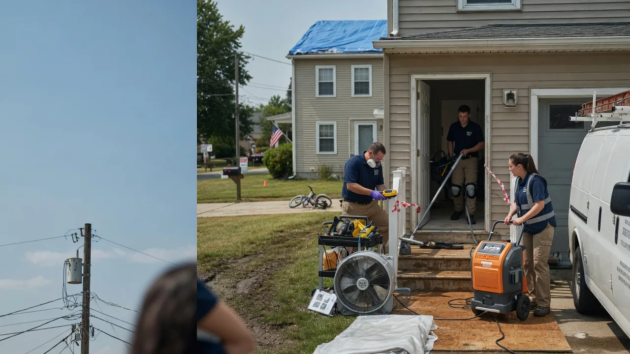 Water Damage Repair in Beeler, KS near me